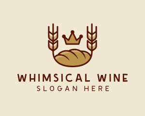 Wheat Bread Loaf  logo design