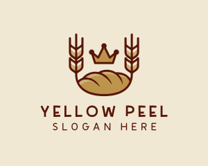 Wheat Bread Loaf  logo design