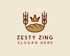 Wheat Bread Loaf  logo design