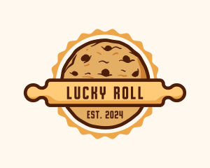 Cookies Rolling Pin logo design