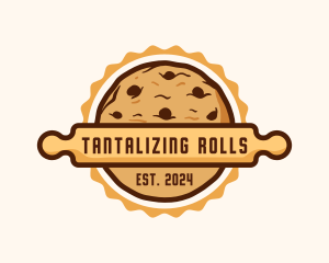 Cookies Rolling Pin logo design