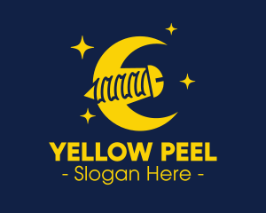 Yellow Moon Screw logo design