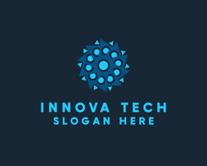 Tech Company Software logo design