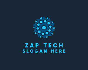 Tech Company Software logo design