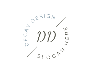 Stylish Interior Designer logo design