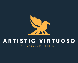 Wild Bird Wing logo design