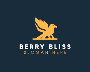 Wild Bird Wing logo design