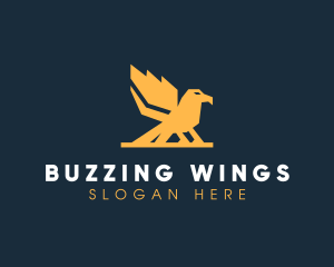 Wild Bird Wing logo design