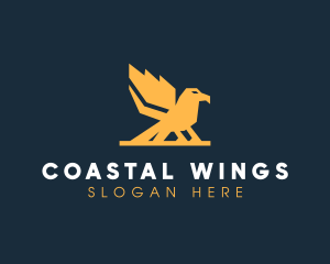 Wild Bird Wing logo design