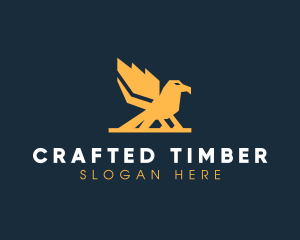 Wild Bird Wing logo design