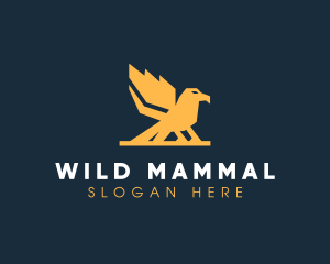 Wild Bird Wing logo design