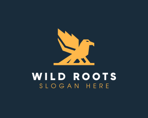 Wild Bird Wing logo design