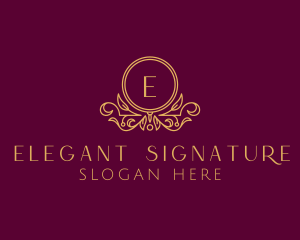 Elegant Flower Styling logo design