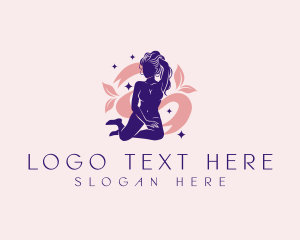 Sexy Woman Body logo