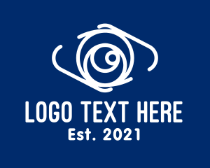 Abstract Visual Eye logo