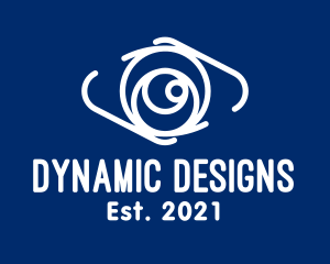 Abstract Visual Eye logo
