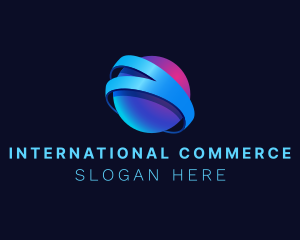 Sphere Globe Business logo design