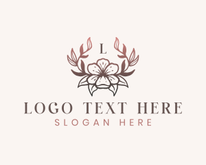 Elegant Floral Flower logo