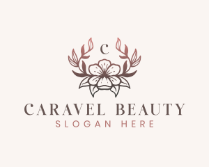 Elegant Floral Flower logo design