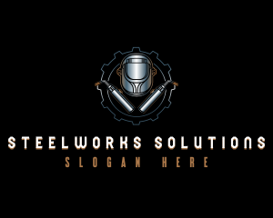 Welding Machine Fabrication logo design