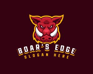 Wild Boar Hog logo