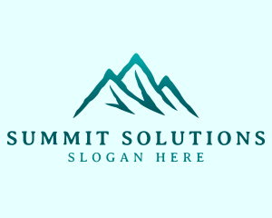 Mountain Peak Summit logo design