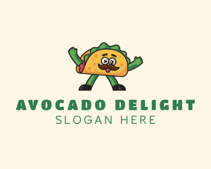 Taco Mustache Diner logo design