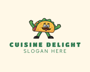 Taco Mustache Diner logo design