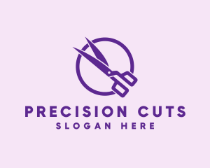 Scissors Cut Salon logo design