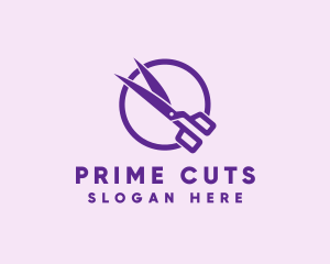 Scissors Cut Salon logo design