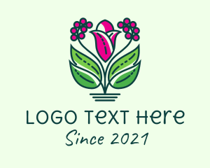 Pink Tulip Berries  logo