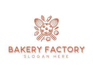 Cookie Bakery Cafe logo design