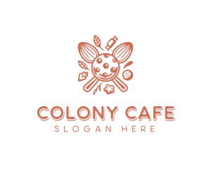 Cookie Bakery Cafe logo design