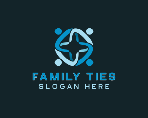 People Team Community logo design