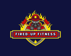 Firefighter Fire Axe logo