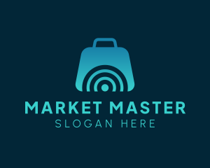 Market Bag Target  logo design