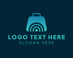 Commerce - Market Bag Target logo design