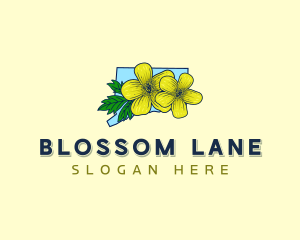 Connecticut Flower Bloom logo design