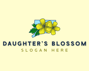 Connecticut Flower Bloom logo design