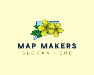 Connecticut Flower Bloom logo design