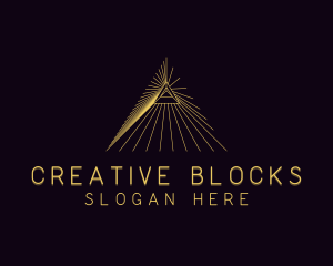 Generic Creative Pyramid logo design