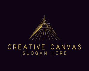 Generic Creative Pyramid logo design