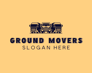 Trucking Mover Vehicle logo design