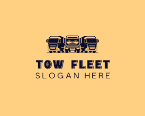 Trucking Mover Vehicle logo design