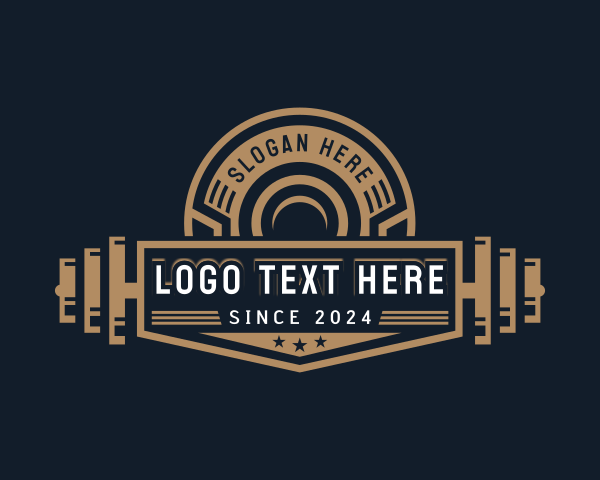 Bodybuilding logo example 2