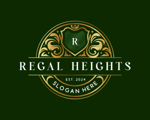 Elegant Royalty Crown Regal logo design