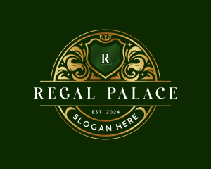 Elegant Royalty Crown Regal logo design