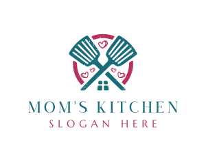 Spatula Kitchen Cooking logo design