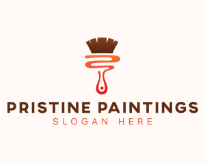 Paint Mural Painting logo design