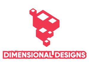 Red Cube Formation logo design